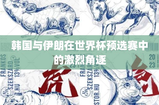 韩国与伊朗在世界杯预选赛中的激烈角逐