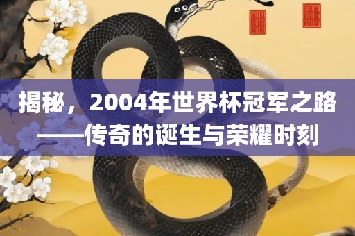 揭秘，2004年世界杯冠军之路——传奇的诞生与荣耀时刻