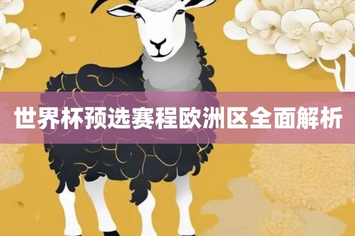 世界杯预选赛程欧洲区全面解析