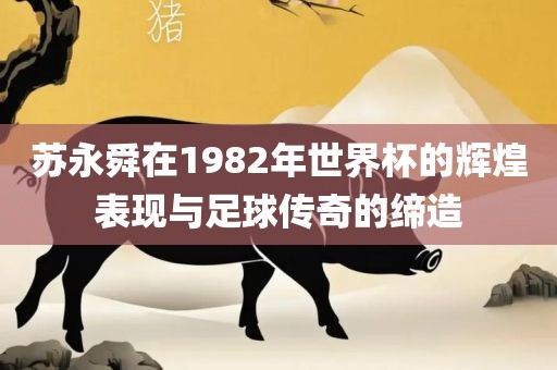 苏永舜在1982年世界杯的辉煌表现与足球传奇的缔造