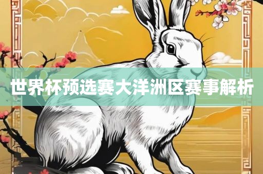 世界杯预选赛大洋洲区赛事解析