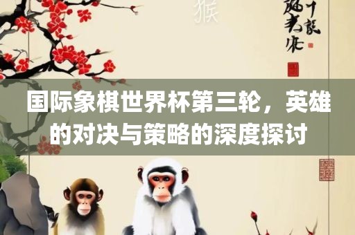 国际象棋世界杯第三轮，英雄的对决与策略的深度探讨