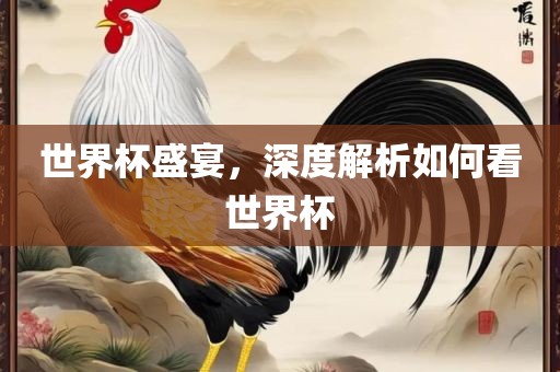 世界杯盛宴，深度解析如何看世界杯