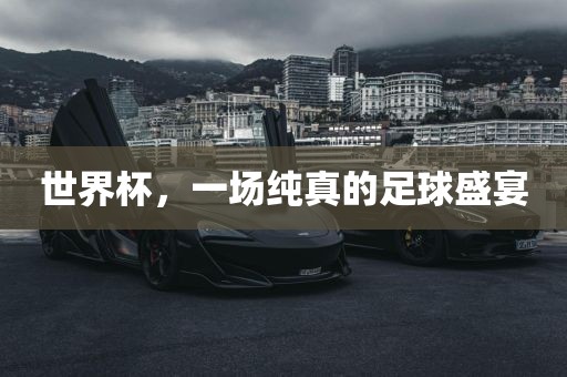 世界杯，一场纯真的足球盛宴