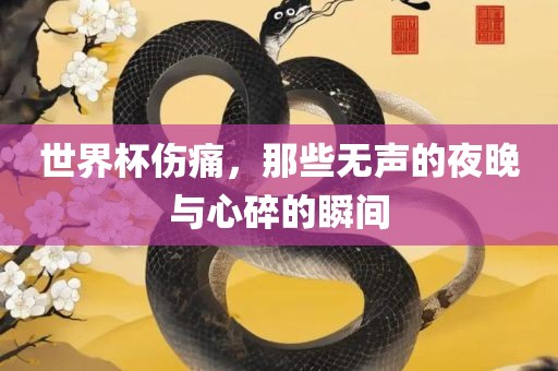 世界杯伤痛，那些无声的夜晚与心碎的瞬间