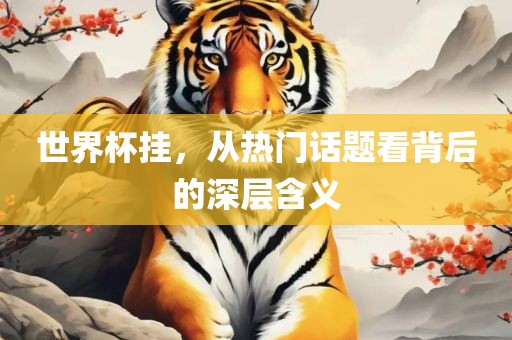 世界杯挂，从热门话题看背后的深层含义