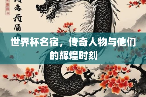 世界杯名宿，传奇人物与他们的辉煌时刻