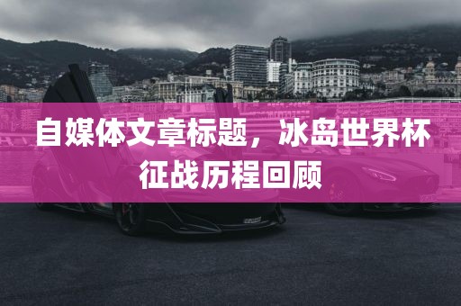 自媒体文章标题，冰岛世界杯征战历程回顾