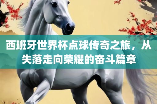 西班牙世界杯点球传奇之旅，从失落走向荣耀的奋斗篇章