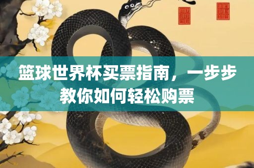 篮球世界杯买票指南，一步步教你如何轻松购票