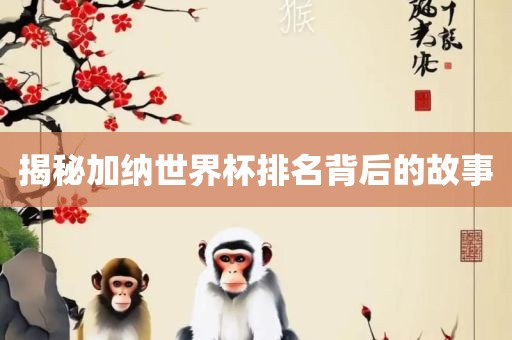 揭秘加纳世界杯排名背后的故事
