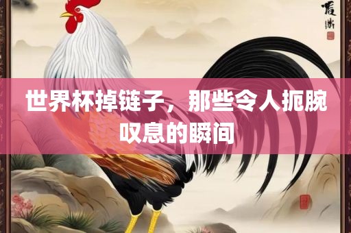 世界杯掉链子，那些令人扼腕叹息的瞬间
