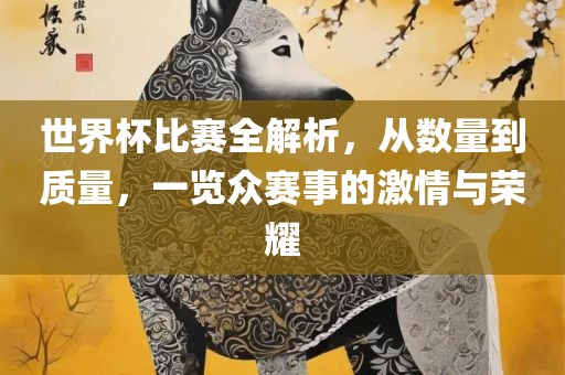 世界杯比赛全解析，从数量到质量，一览众赛事的激情与荣耀