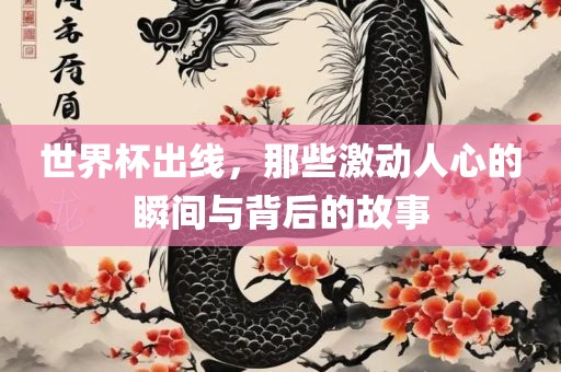 世界杯出线，那些激动人心的瞬间与背后的故事