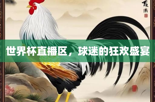 世界杯直播区，球迷的狂欢盛宴