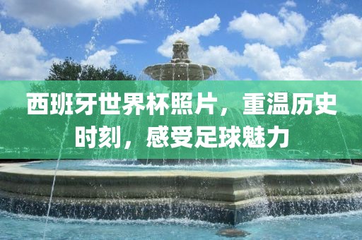 西班牙世界杯照片，重温历史时刻，感受足球魅力