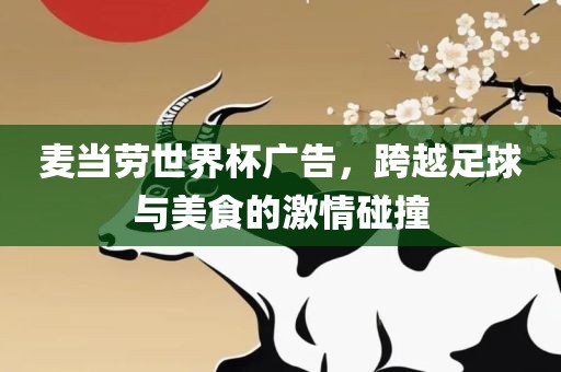 麦当劳世界杯广告，跨越足球与美食的激情碰撞