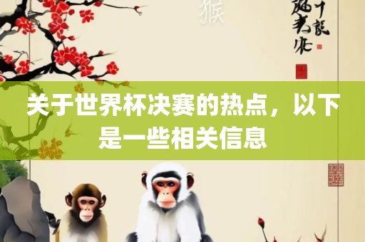 关于世界杯决赛的热点，以下是一些相关信息