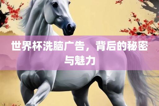 世界杯洗脑广告，背后的秘密与魅力