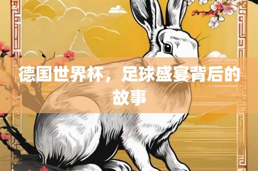 德国世界杯，足球盛宴背后的故事江门市永晋源无纺布有限公司