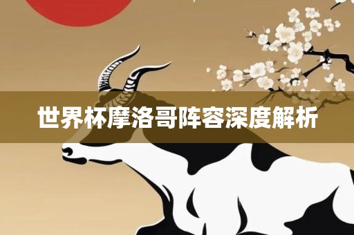 世界杯摩洛哥阵容深度解析