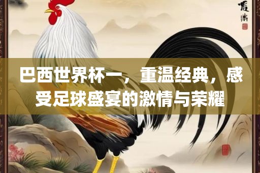 巴西世界杯一，重温经典，感受足球盛宴的激情与荣耀