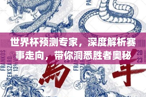 世界杯预测专家，深度解析赛事走向，带你洞悉胜者奥秘