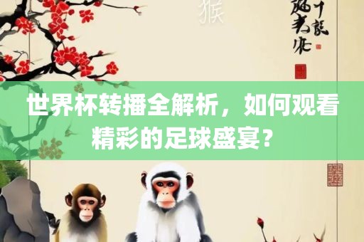 世界杯转播全解析，如何观看精彩的足球盛宴？