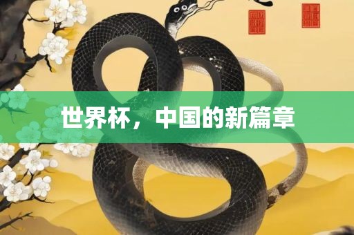 世界杯，中国的新篇章