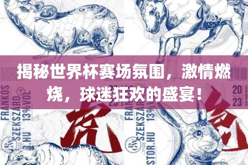 揭秘世界杯赛场氛围，激情燃烧，球迷狂欢的盛宴！