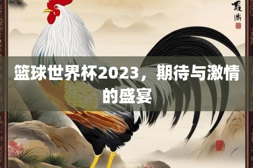 篮球世界杯2023，期待与激情的盛宴