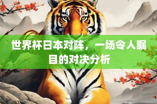 世界杯日本对阵，一场令人瞩目的对决分析