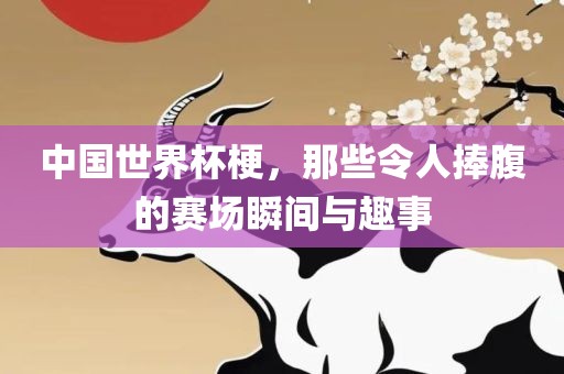 中国世界杯梗，那些令人捧腹的赛场瞬间与趣事